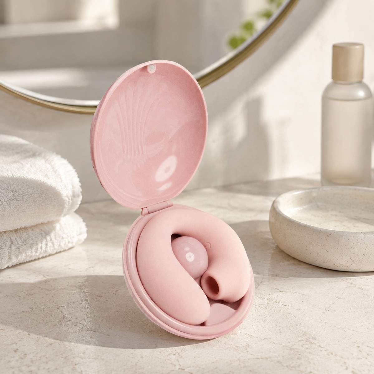 Nacre — Wearable Suction & Vibration Vibrator