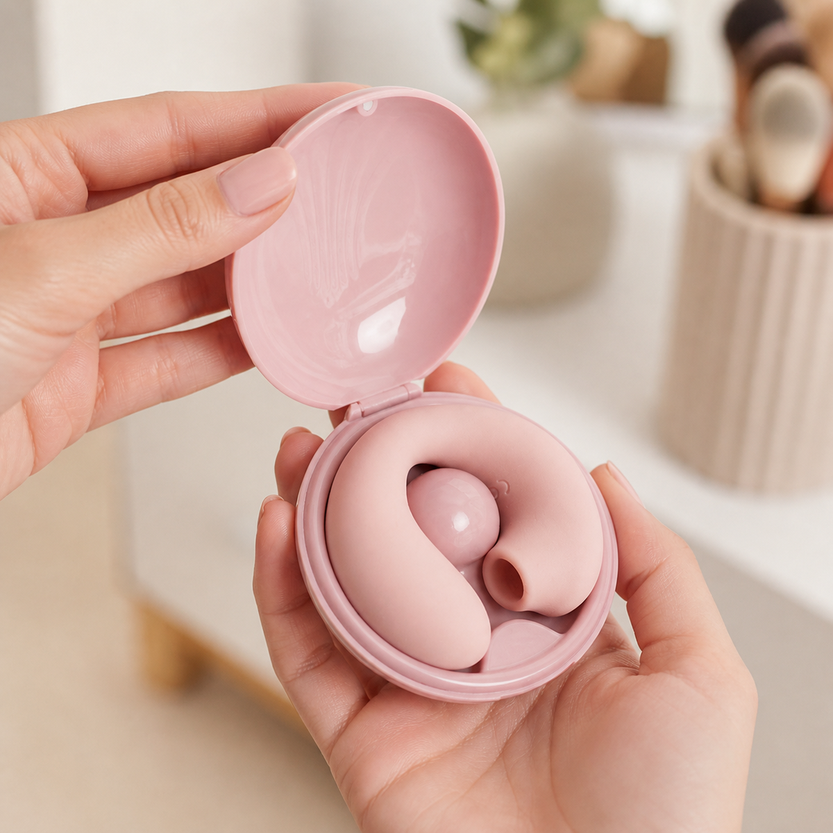 Nacre — Wearable Suction & Vibration Vibrator
